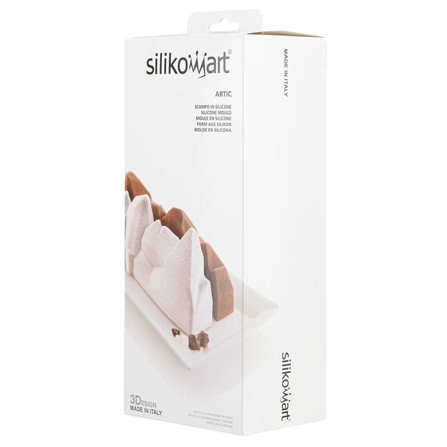 20.419.13.0065 Форма для приготовления пирожного artic 25 х 9 см силиконовая Silikomart  - Вид №7