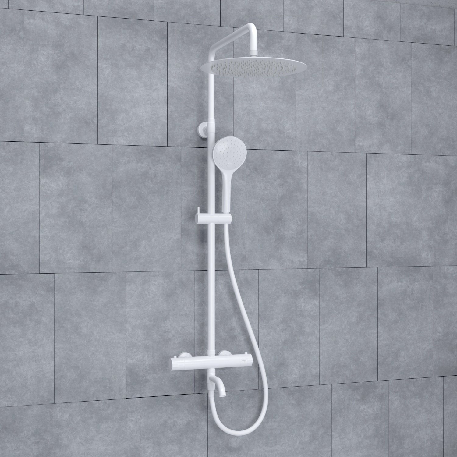 A188.161.155.WM Thermo Душевой комплект с термостатическим смесителем WasserKRAFT 