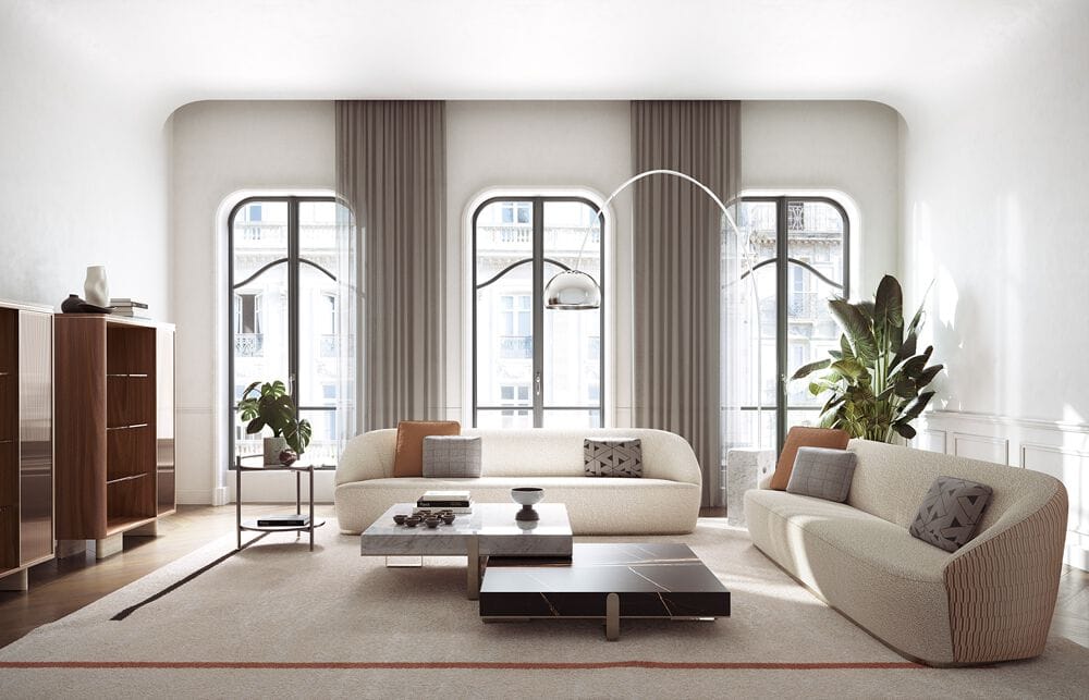 3-местный тканевый диван Capital Collection Брера .23 ARCH-00070292 - Вид №3