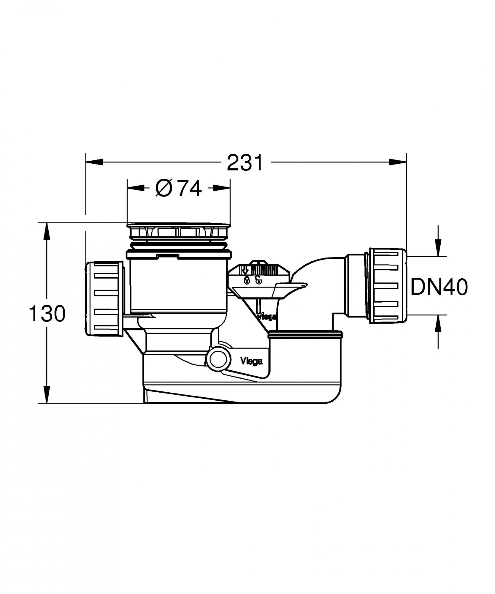 Сливной гарнитур GROHE для ванны, альпин-белый (49113SH0) Spare Parts