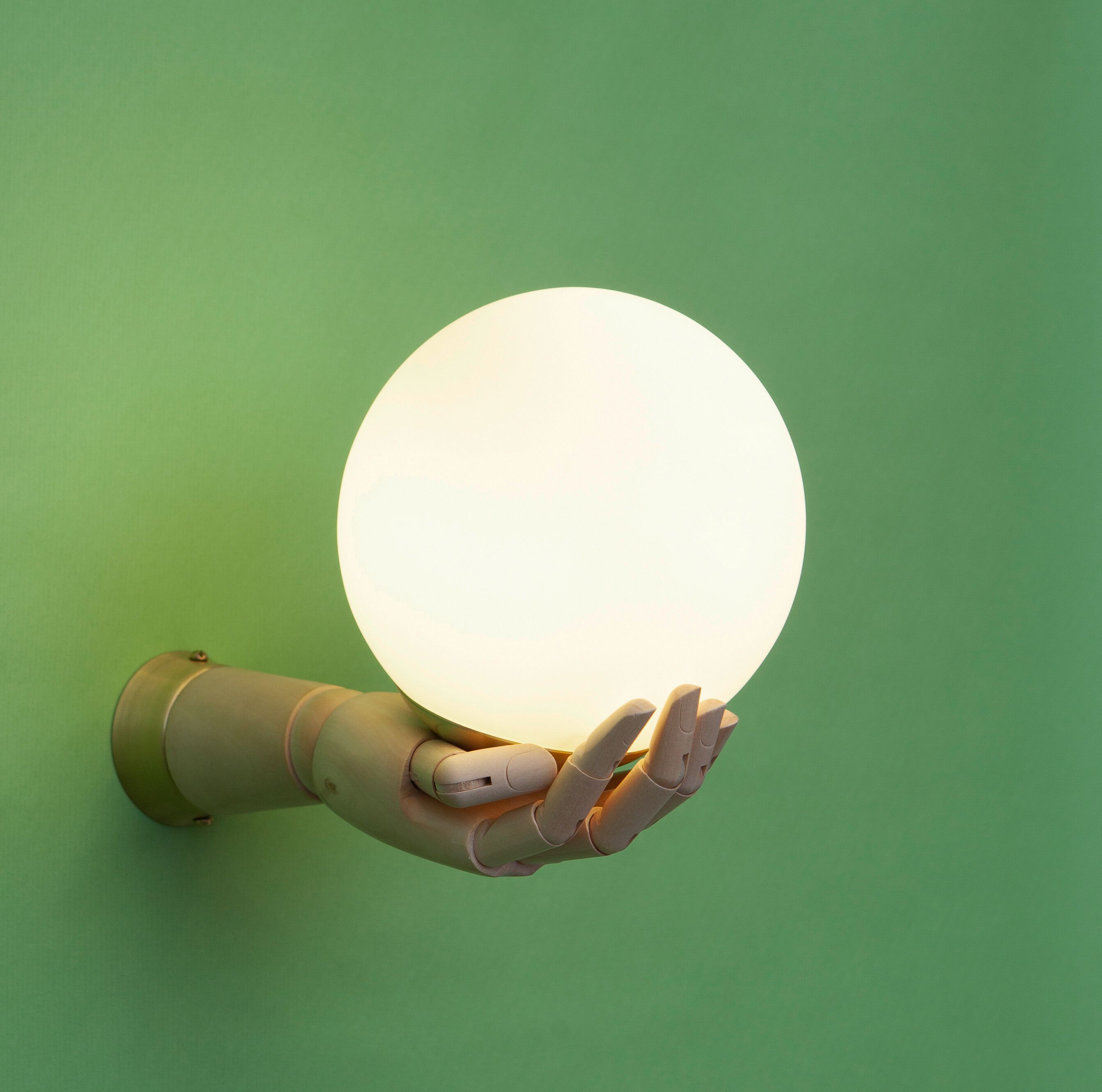 Деревянный настенный светильник ICI ET LÀ Manos ARCH-00074300 - Вид №5