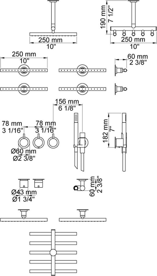 VOLA Кран для душа sun-id-1371129 - Вид №4