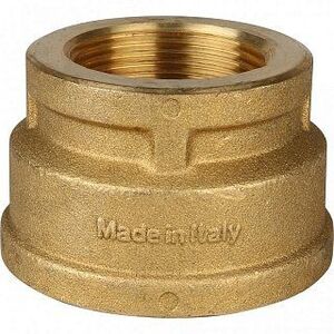 Муфта переходная ВВ 2х1 1/4" латунь STOUT