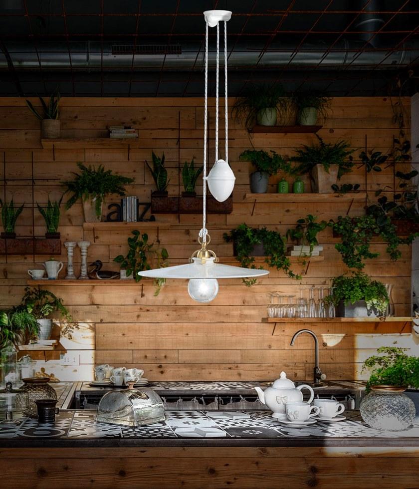 FERROLUCE Регулируемый керамический подвесной светильник Asti C100 - c101 - Вид №2