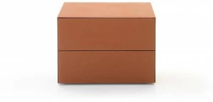 PIANCA Прямоугольная прикроватная тумбочка из лакированной древесины Norma