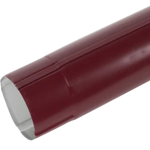 Труба круглая D90 мм 2000 мм цвет вишня