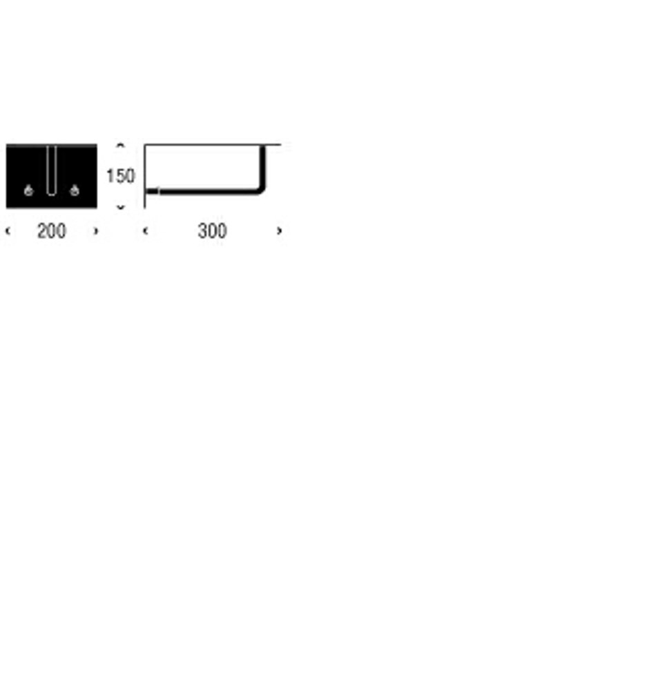 FROST Вешалка для верхней одежды UNU 200 » черный / медный Алюминий / нержавеющая сталь Черный / медь U4016-CB  - Вид №1
