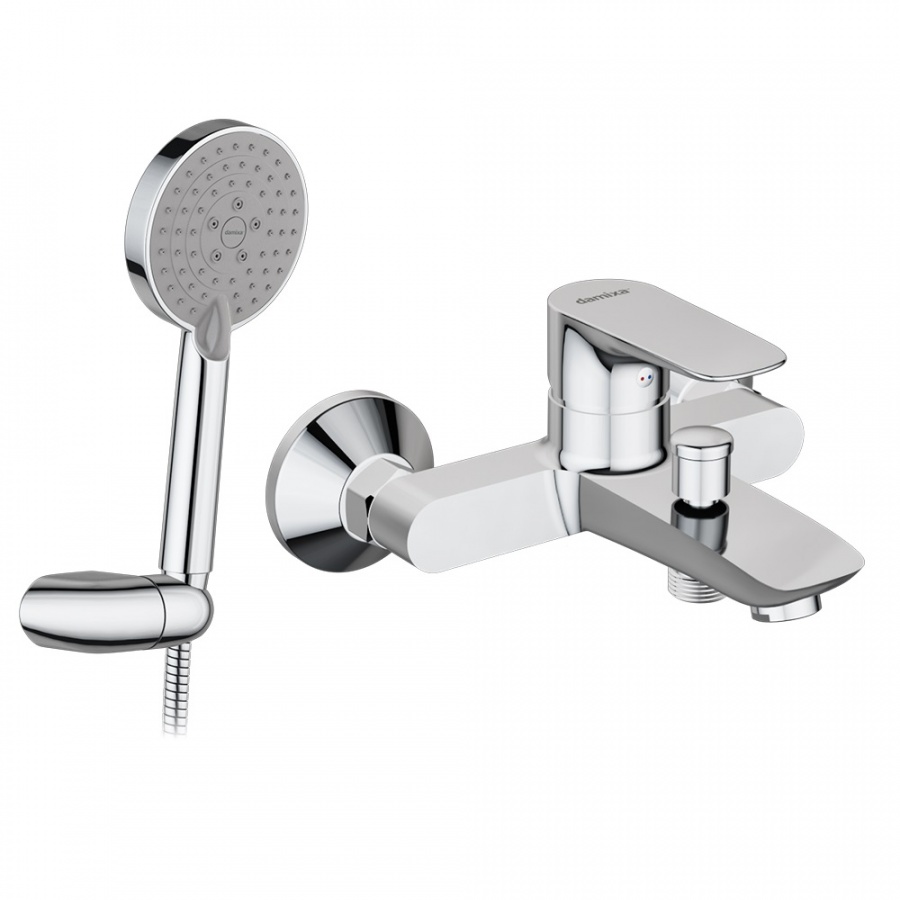 781300000 Набор 2 в 1: смеситель для в/д Origin One 2.0 душ. набор: душ 3фшлангдерж Damixa Origin Evo 2 