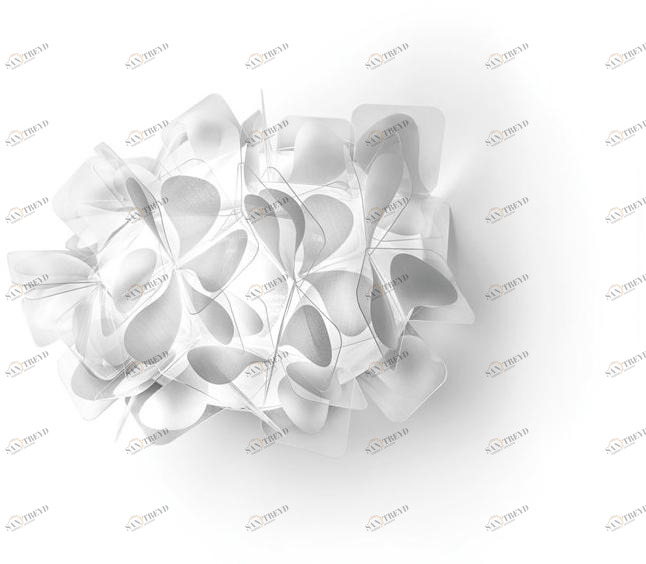 Slamp Светодиодный настенный светильник из cristalflex® Clizia sun-id-1350269