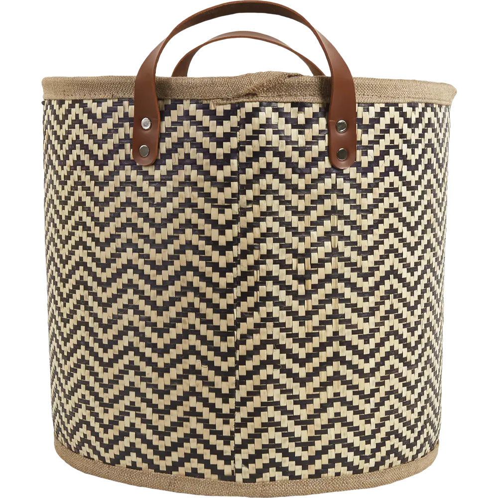 Корзина мягкая Kub HAP8549, 31х30х31 см, 23 л, пальмовое волокно STORIDEA STLM-2102731 - Вид №2