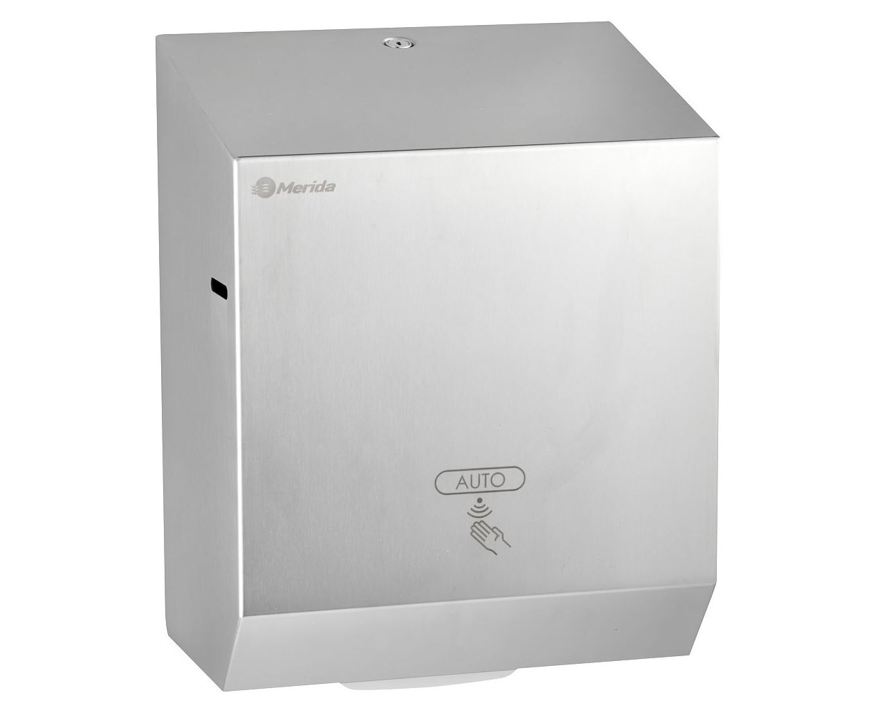 CSP503 Автоматический бесконтактный диспенсер бумажных полотенец в рулонах STELLA AUTOMATIC MAXI, полированная сталь Merida 