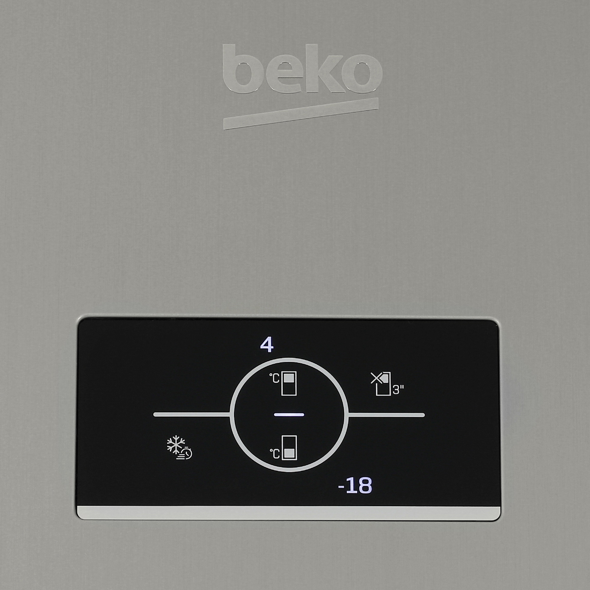 5449140 Холодильник с морозильником   Beko B3R0CNK332HX серый STDN-0111562 - Вид №9