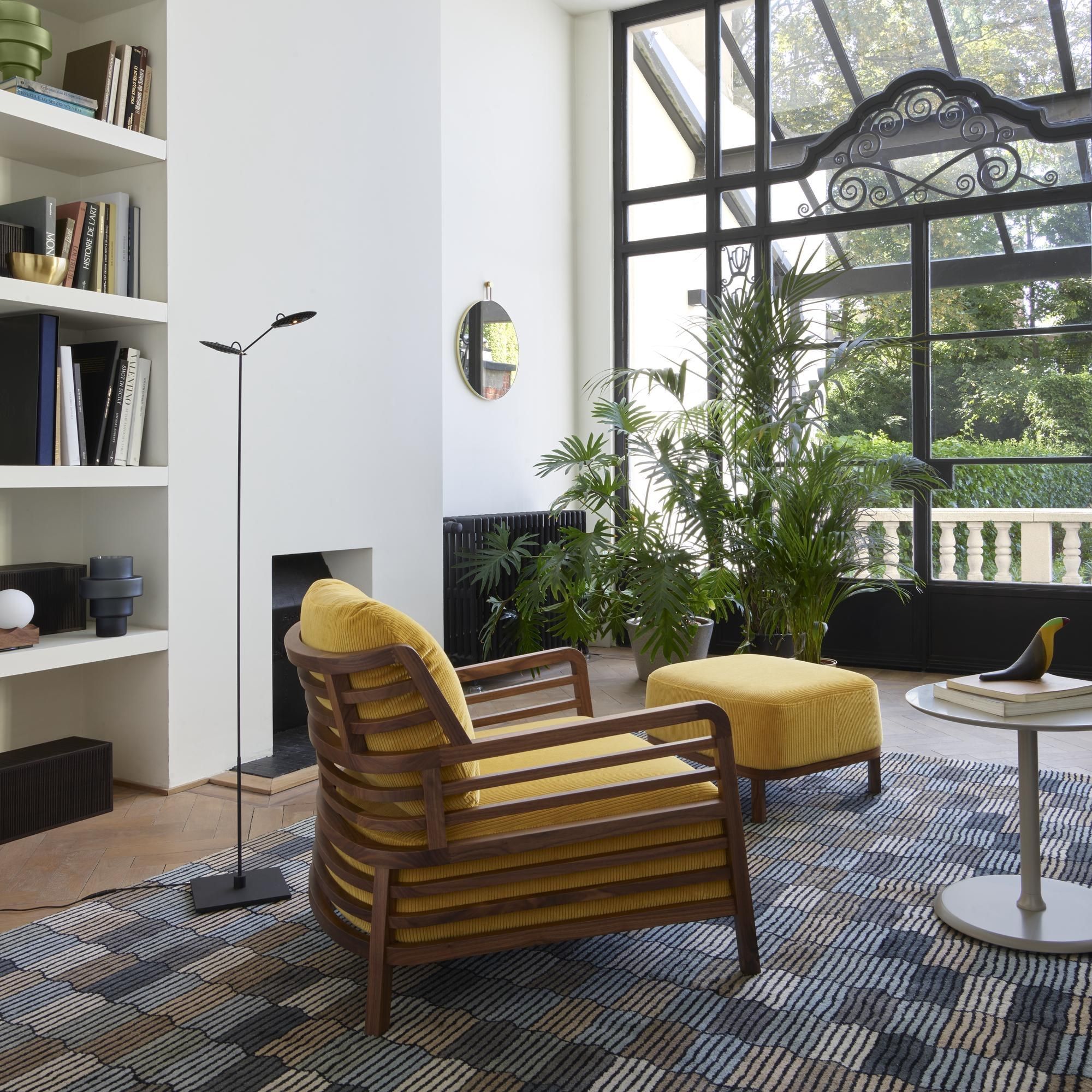 Кожаное кресло с подлокотниками Ligne Roset Лен ARCH-00128805 - Вид №5