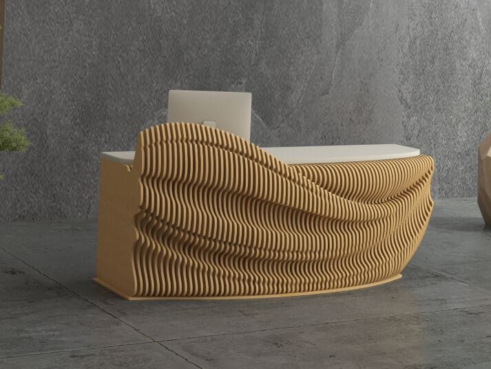 Стойка регистрации из фанеры MYWOODREAM VERTEX ARCH-00093250