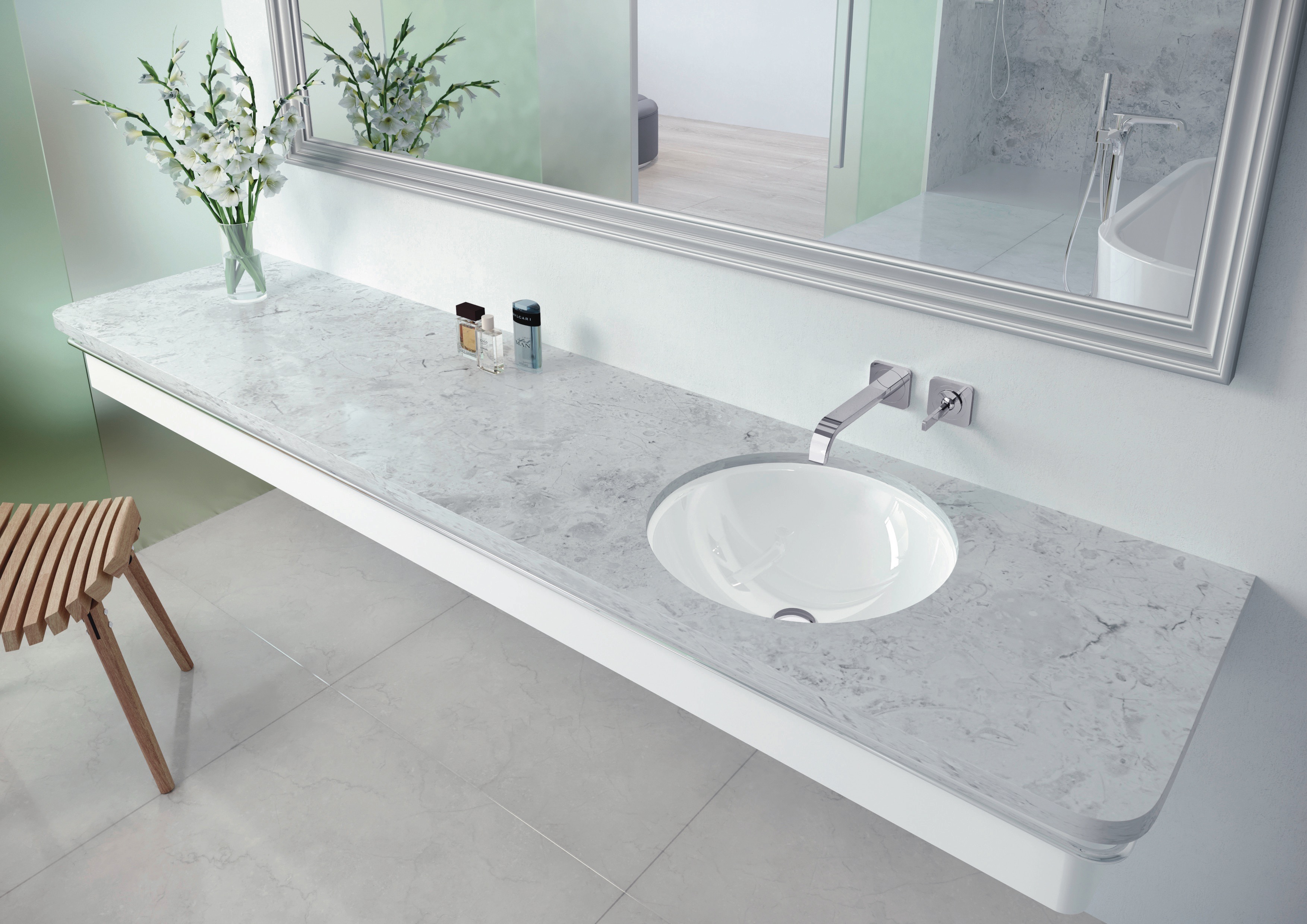 Умывальник KALDEWEI Сталь эмалированная 3182 448 теплый серый 60 3182448 - Вид №4