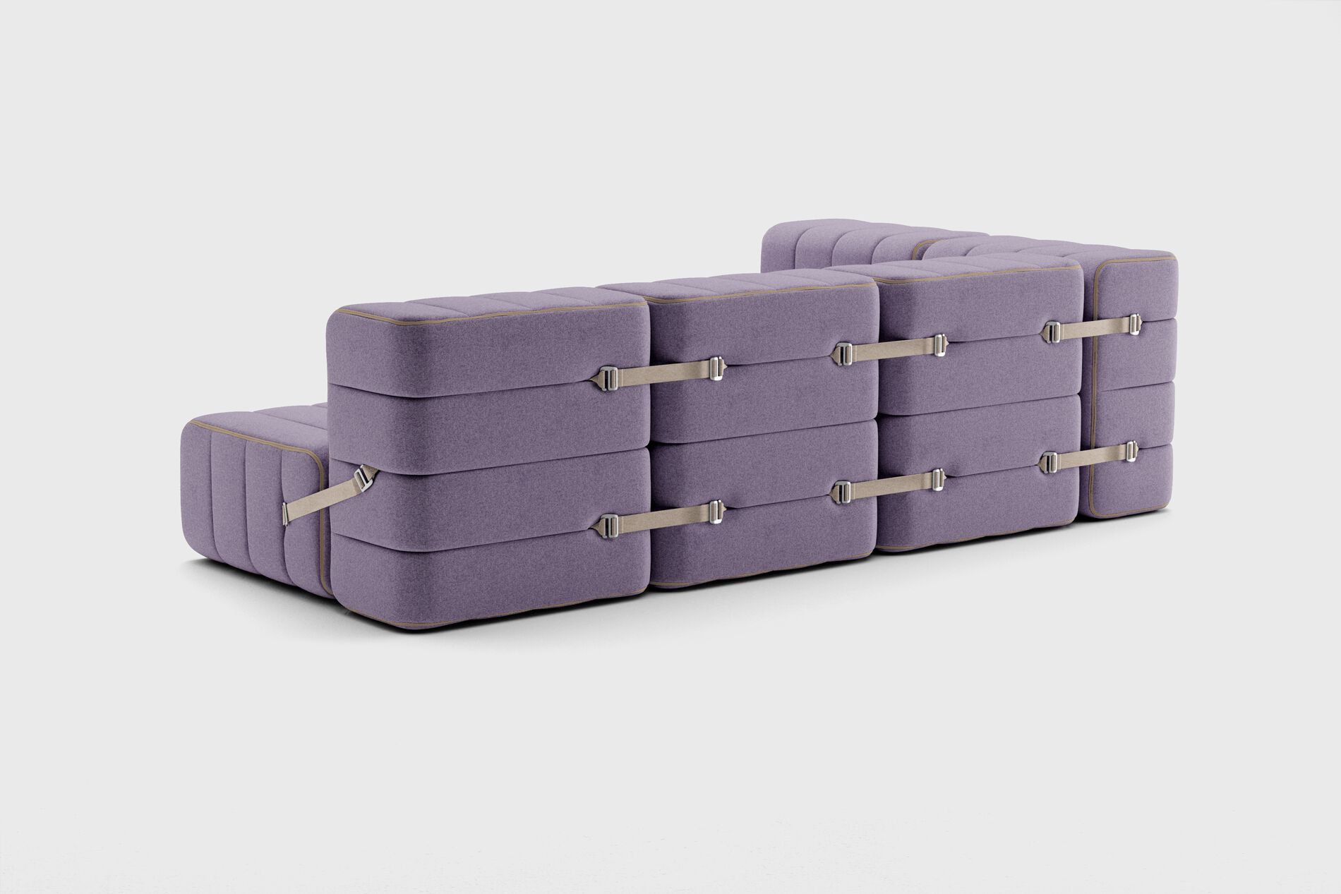 Модульный угловой диван из ткани AMBIVALENZ Curt ARCH-00061719 - Вид №44