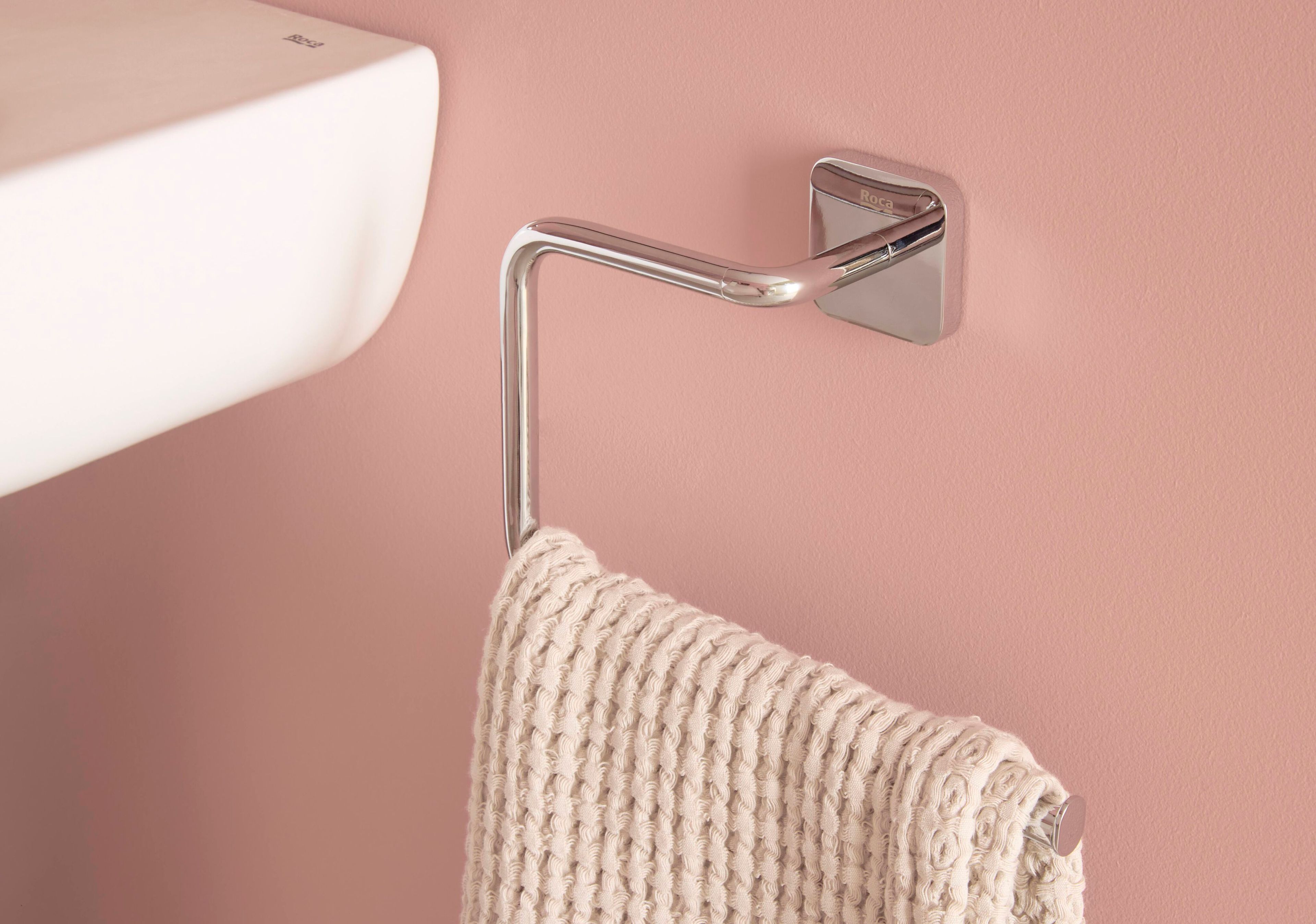 Держатель для полотенец с металлическим кольцом Roca Виктория ARCH-00088710 - Вид №1