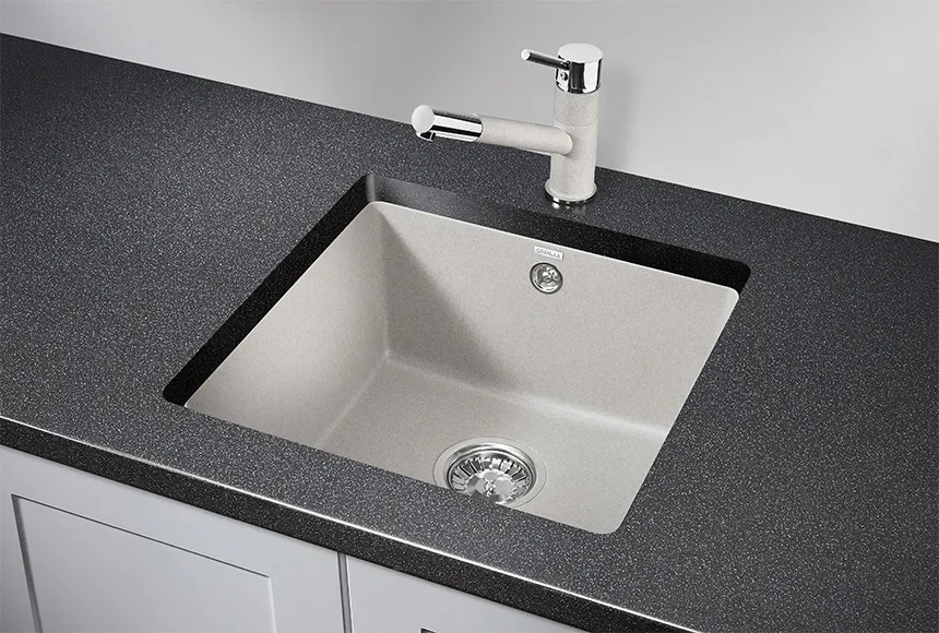 4451, БАЗАЛЬТ, кухонная мойка, кварц GRANULA 4451-ST99