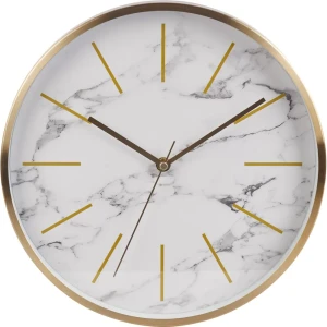 Часы настенные круглые металл цвет разноцветный бесшумные ø30 см