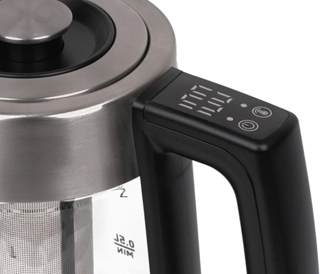 9179097 Электрочайник Vixter KTP-1345 серебристый STDN-0133595 - Вид №2