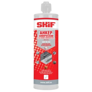 Химический анкер SKIF VE 410 для прочного крепления конструкций 89364453