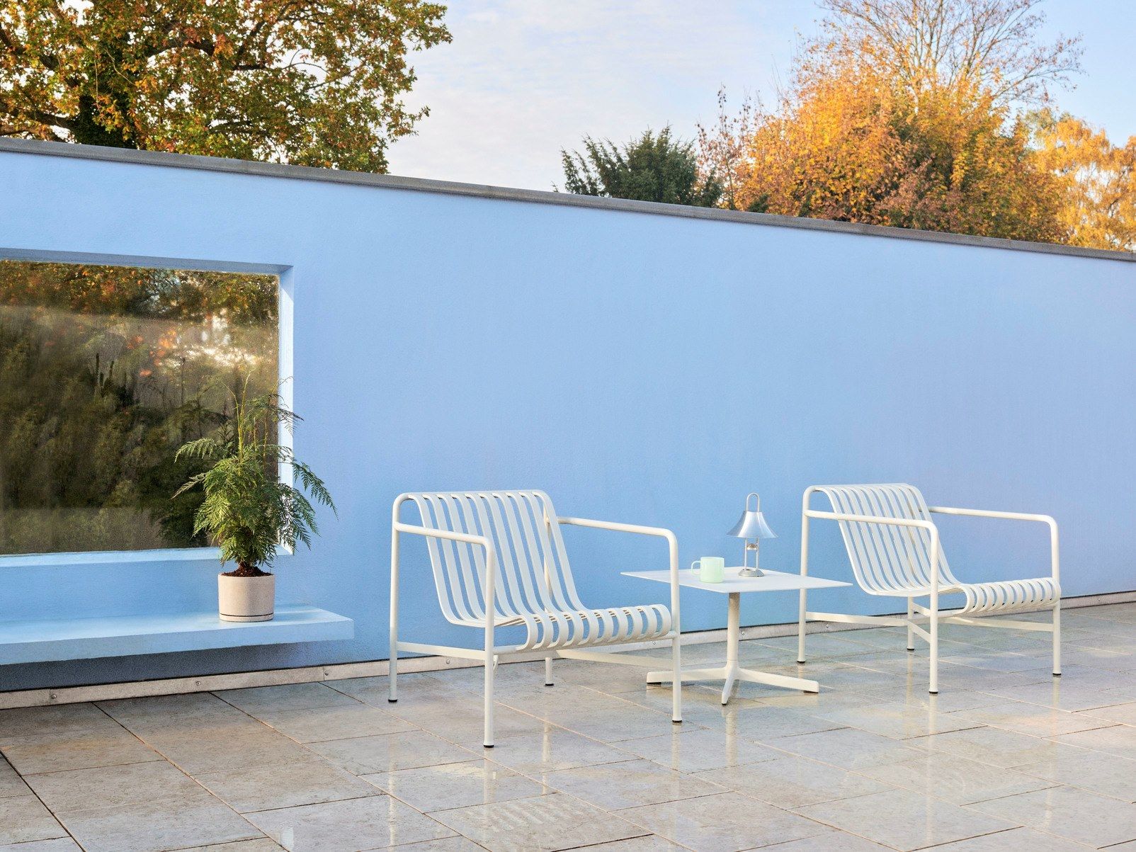 Стальное садовое кресло с подлокотниками Hay Палисад ARCH-00128999 - Вид №44