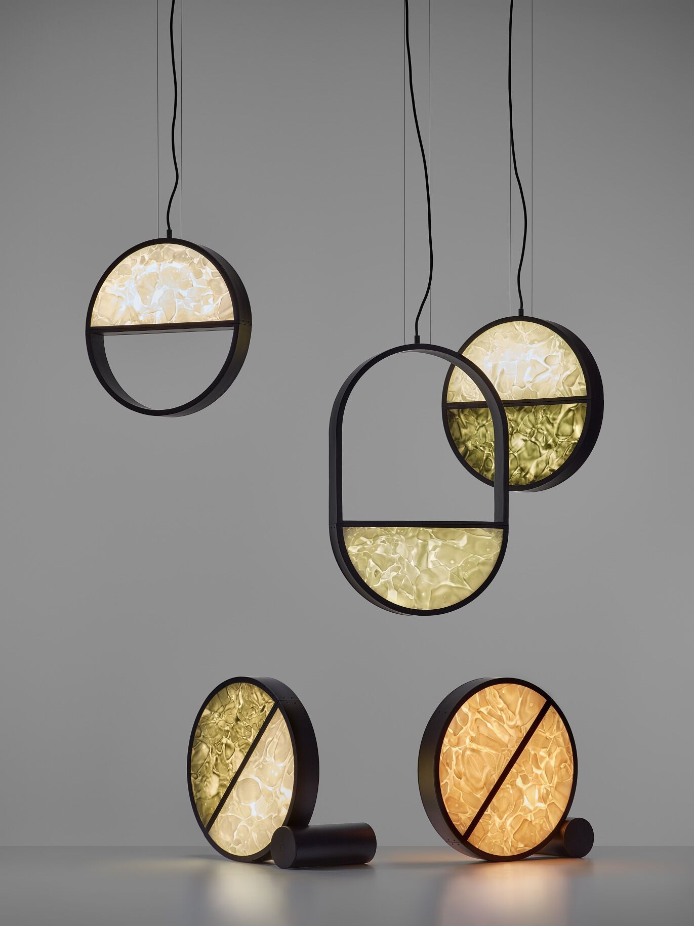 Стеклянный подвесной светильник BROKIS Геометрическая ARCH-00024113 - Вид №19