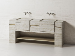 Умывальник из натурального камня