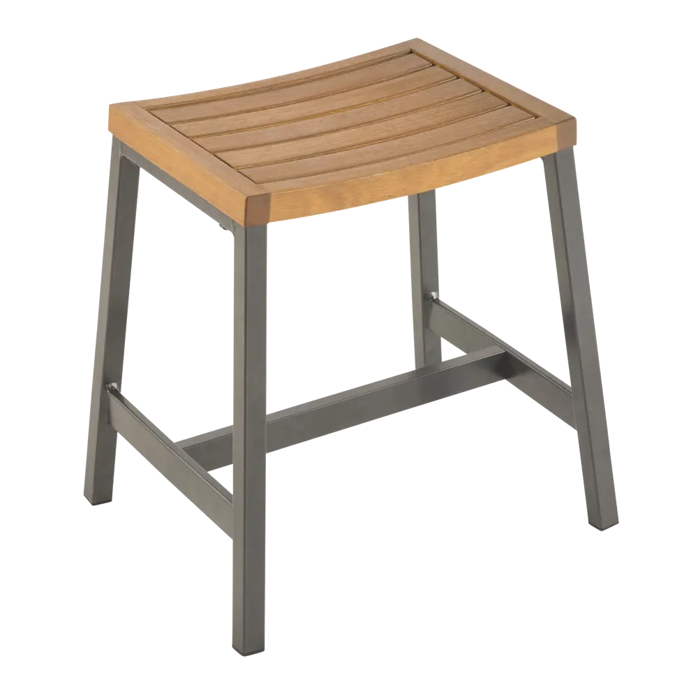 Набор из 2-х табуретов Naterial Oris алюминий цвет эвкалипт STLM-2004983