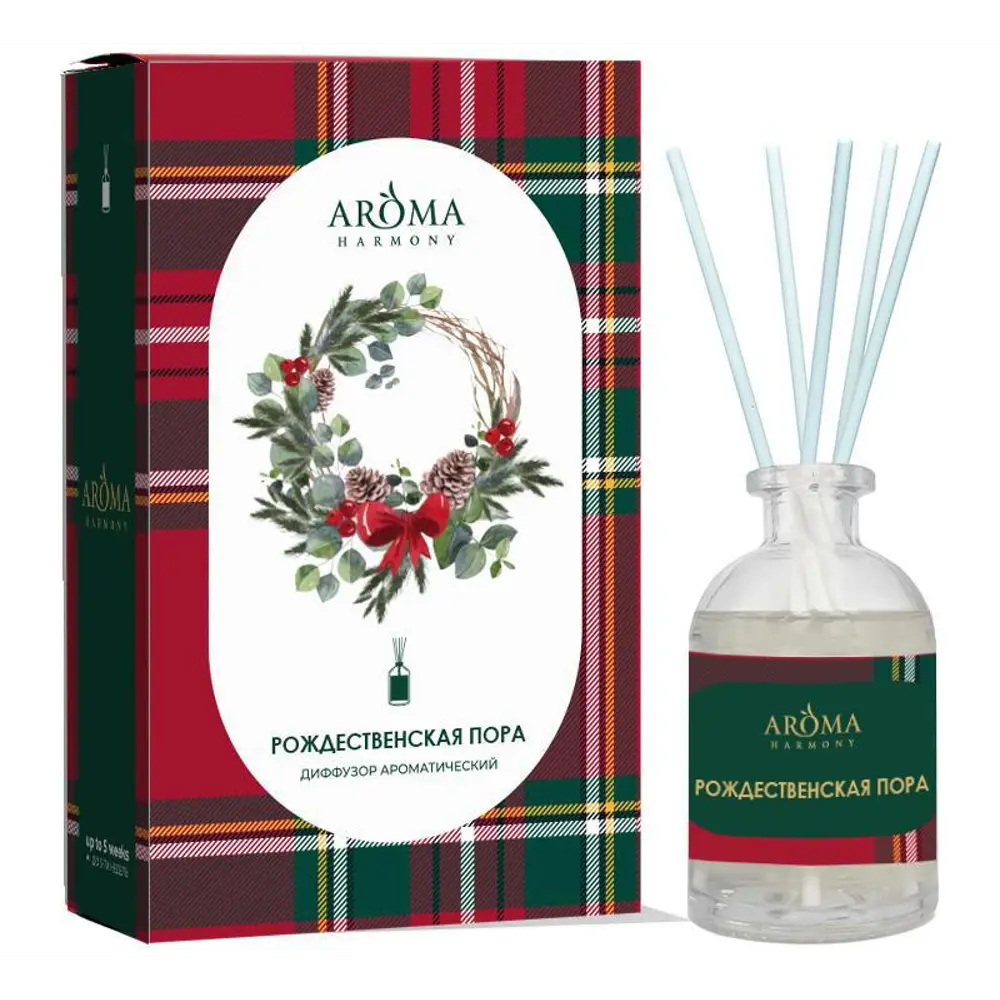 Диффузор Aroma Harmony 'Рождественская пора' 50 мл - аромат праздника 89440833 STLM-1584706