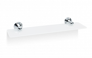 стеклянная полка CL GLA80 DECOR WALTHER Хром 512200