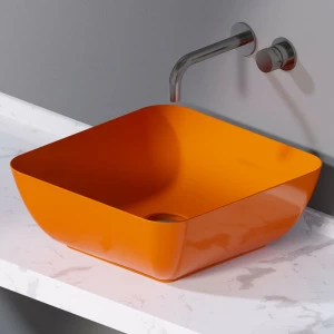 L602114 Накладная раковина на столешницу  прямоугольная A. e T. Italia ELITE