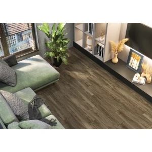 Глазурованный керамогранит Alma Ceramica Elm 40 20x90 см 1.62 м² матовый цвет коричневый