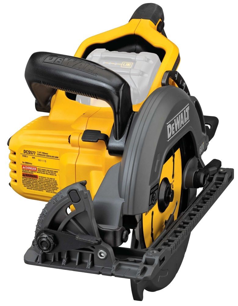 Пила дисковая DeWalt DCS577N XR FLEXVOLТ 18/54V 5443653 STDN-0010738 - Вид №3