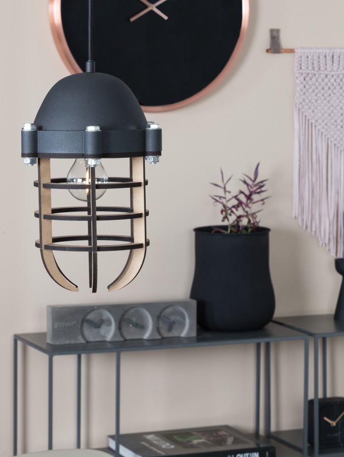 Лампа подвесная Navigator, черная Zuiver 5300111 - Вид №3