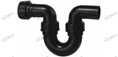 SANIT 58939000000 Сифон ПЭ выхода по горизонтали 