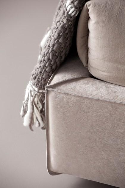 Chaarme Letti Кровать двуспальная со съемным чехлом в набуке с мягким изголовьем Aura sun-id-1391488 - Вид №2