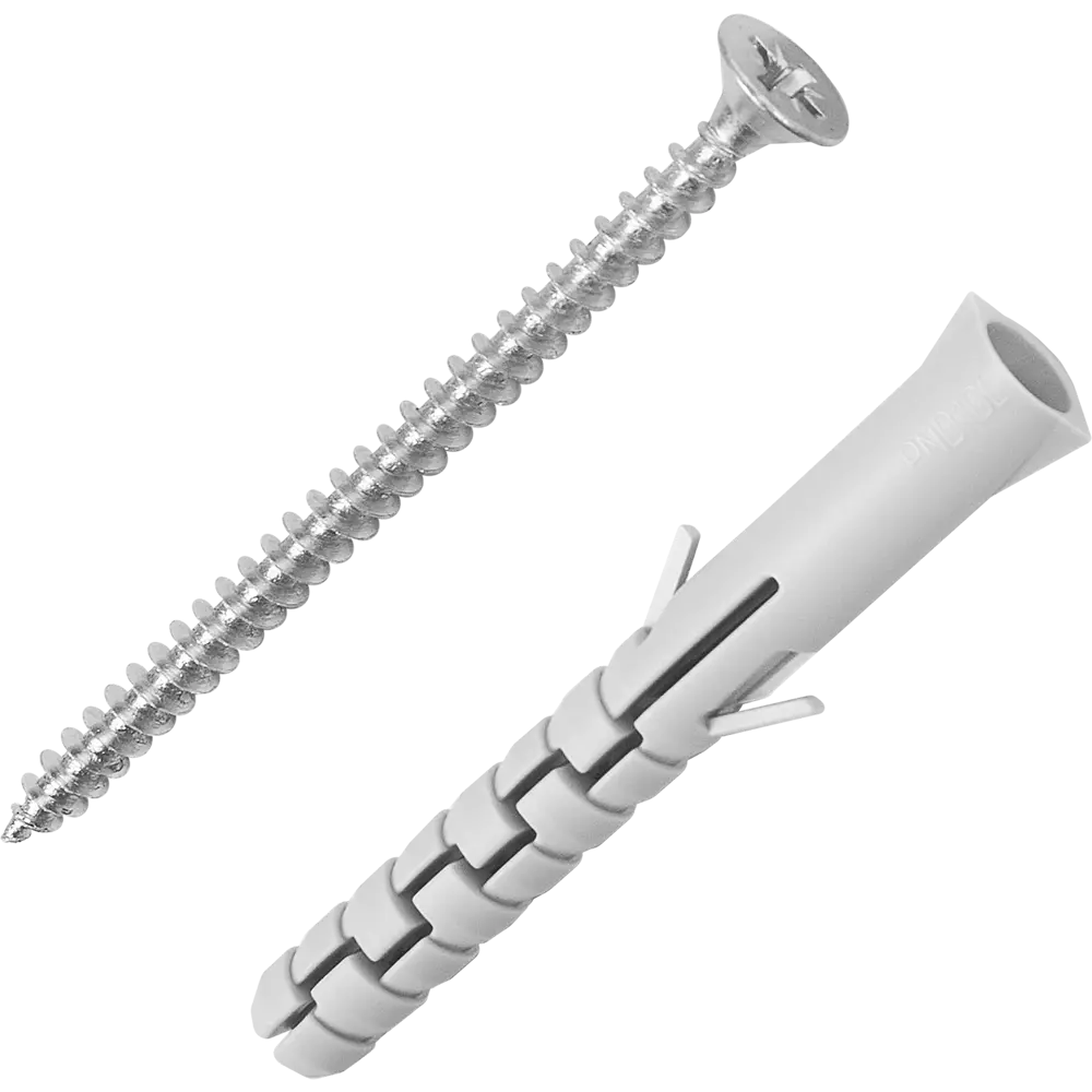 Дюбель потайной STANDERS PND L 10×80 мм с шурупами для пористых материалов 83387775 STLM-0040723