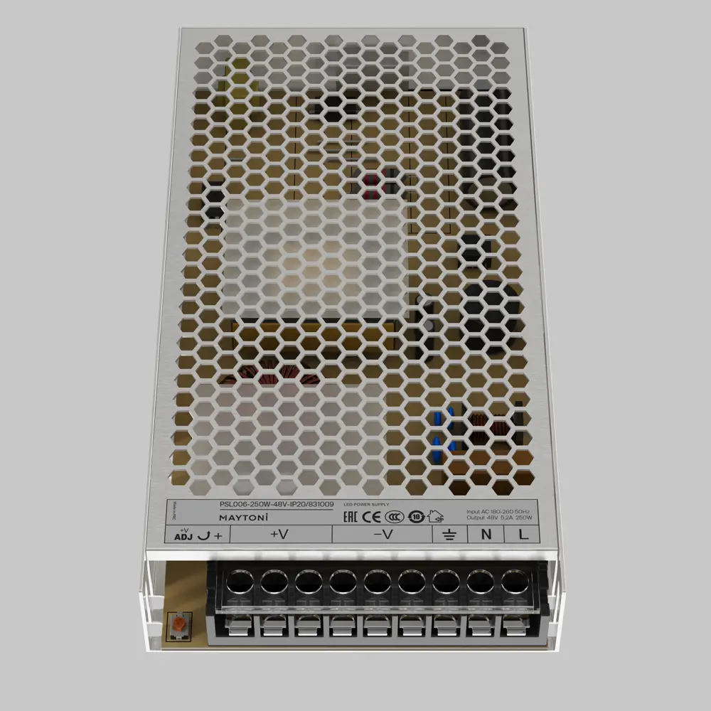 Блок питания (драйвер) для светодиодов Maytoni 48 В 300 Вт IP20 STLM-2079400 - Вид №1