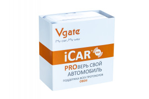 17480280 Автодиагностический адаптер VGATE ICAR PRO Wi-Fi, ver.2.2, цвет оранжевый 0006 EMITRON