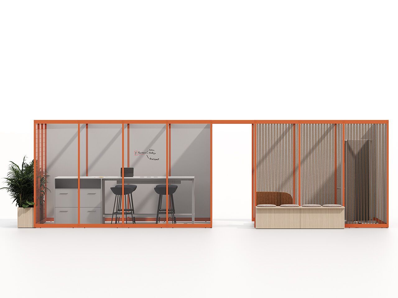 Передвижная стена для офиса FREZZA Pal System ARCH-00022648 - Вид №2