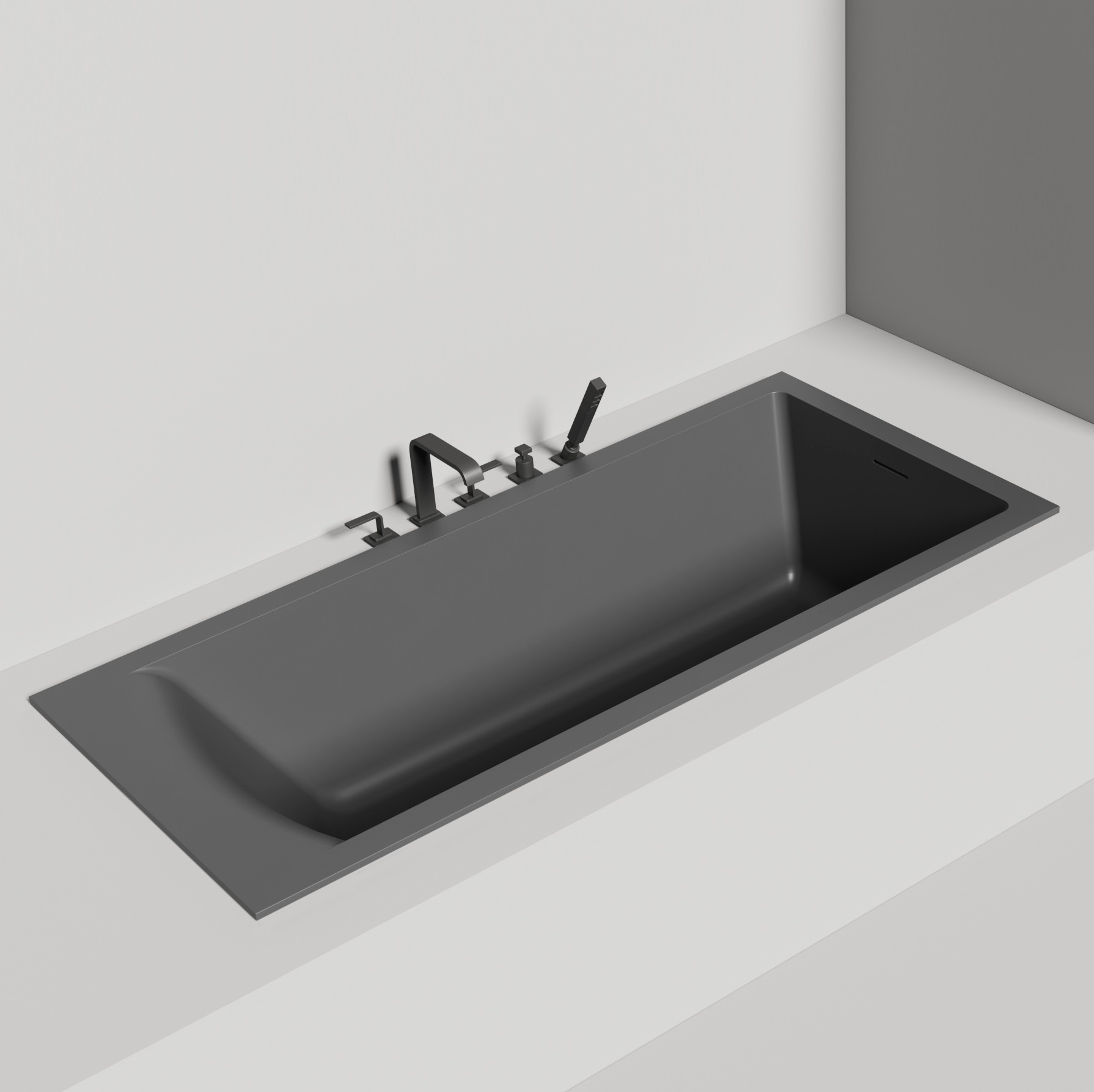 Встраиваемая CASCATA KIT 180x80 встраиваемая SALINI 104513G - Вид №1