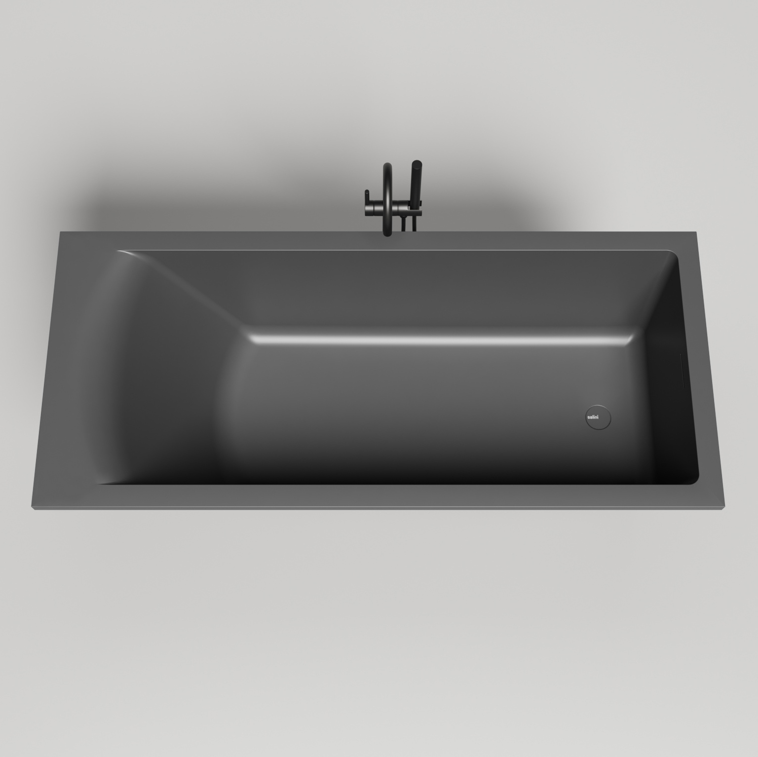 Встраиваемая CASCATA KIT 180x80 встраиваемая SALINI 104513G - Вид №6