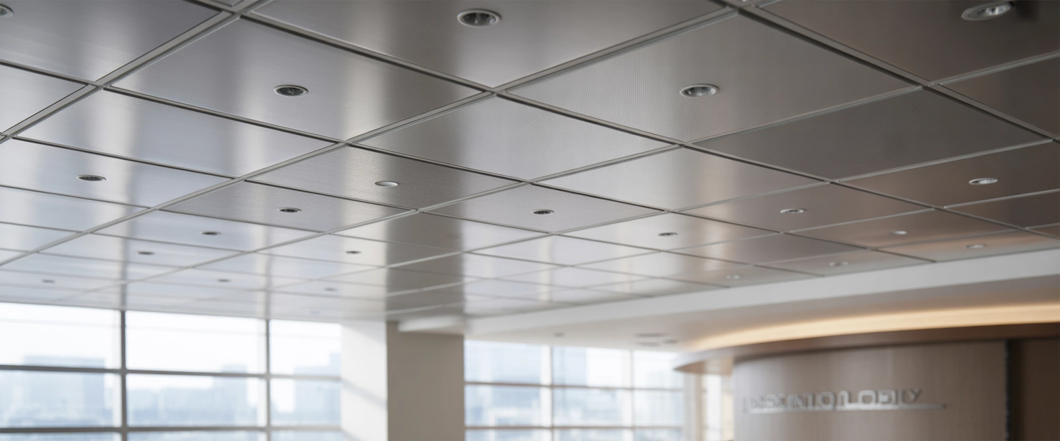 Алюминиевые кассеты (600×600 мм, 1200×600 мм) - Баннер категории