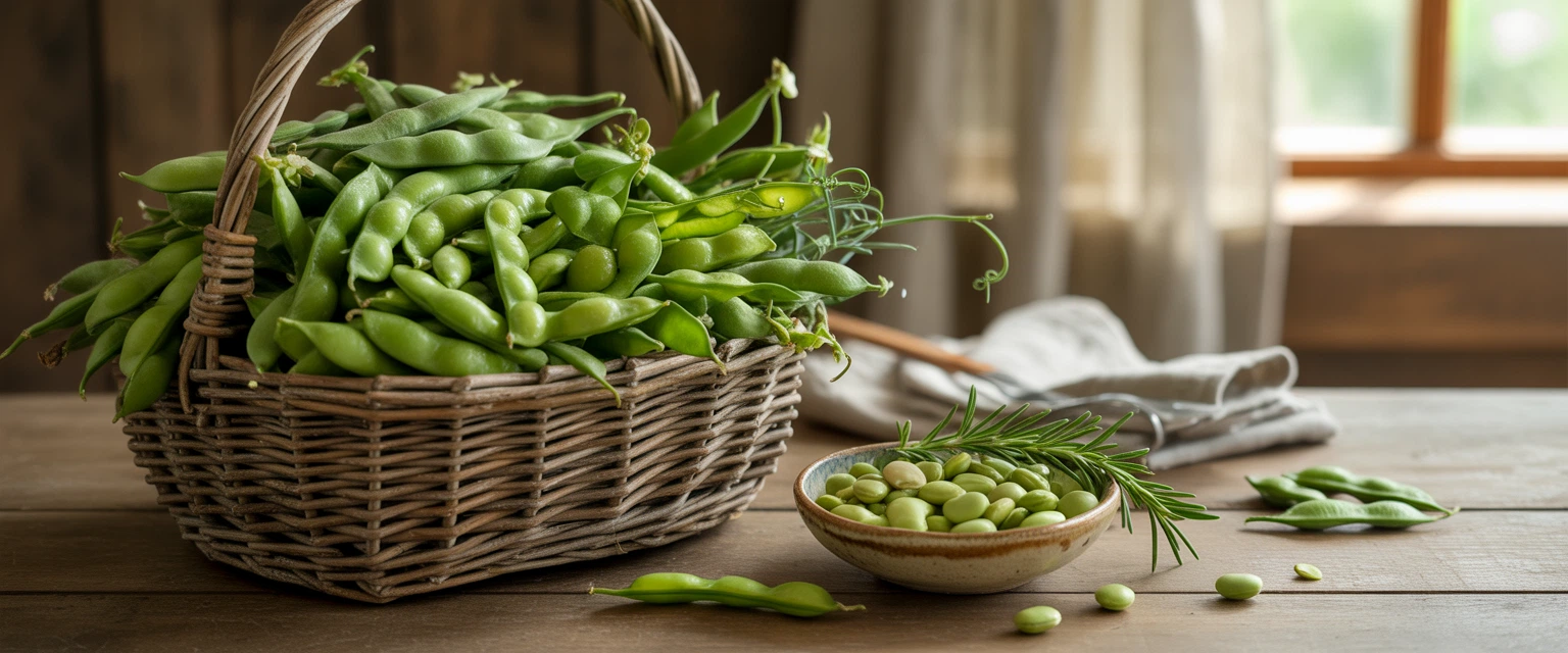 Бобовые и зерновые овощи - Баннер категории