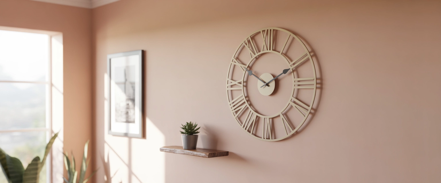 Часы-наклейка - Баннер категории