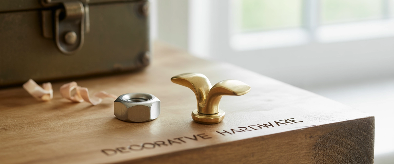 Декоративные и мебельные гайки - Баннер категории