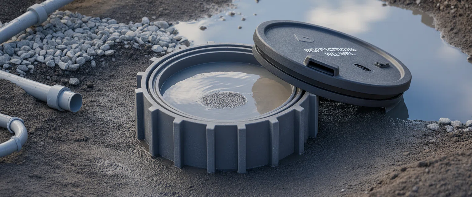 Дренажные колодцы смотровые (для контроля системы) - Баннер категории
