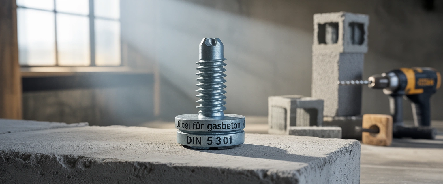 Дюбель для газобетона DIN 5301 - Баннер категории