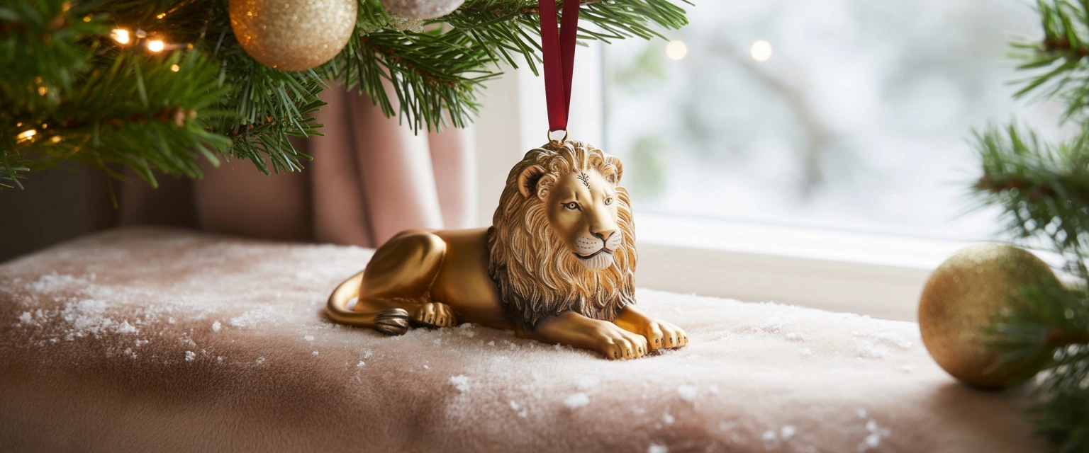 Елочная игрушка Лев - Баннер категории